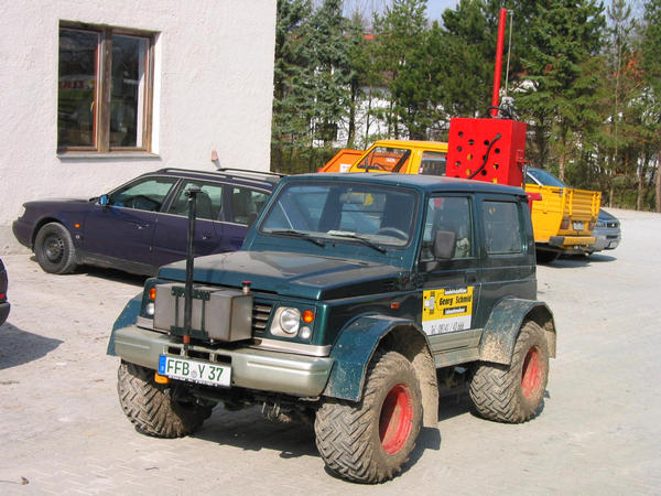 Spezial Anbauten montiert 1A Schmid nahe München auf Ihr Auto
Hier montierten wir bei einem landwirtschaftlichen Auto eine Bohranlage zur Entnahme von Bodenproben.